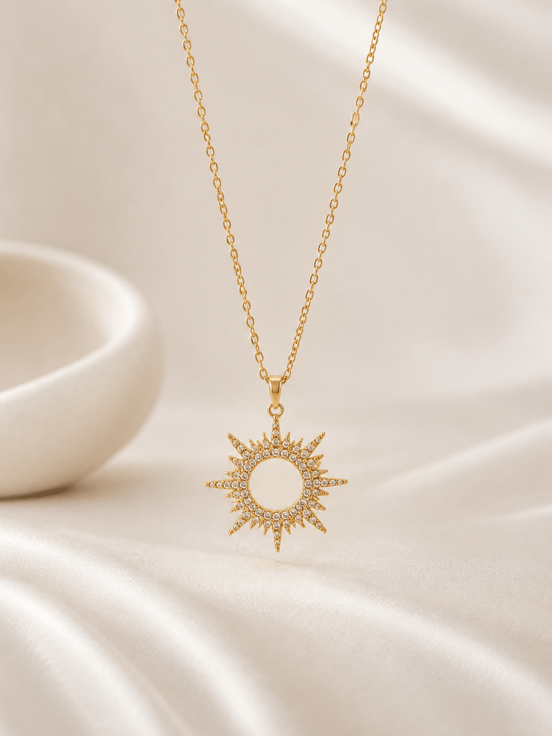 Collar Helia Dorado 2 