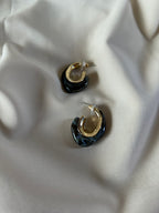 Pendientes Alba gris pizarra 3