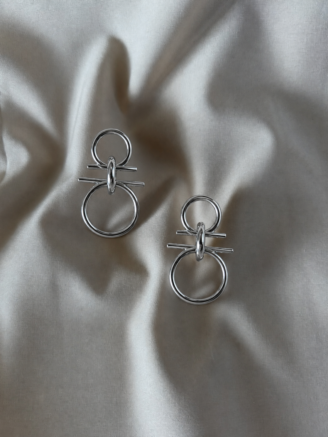Pendientes Elia plateado 2
