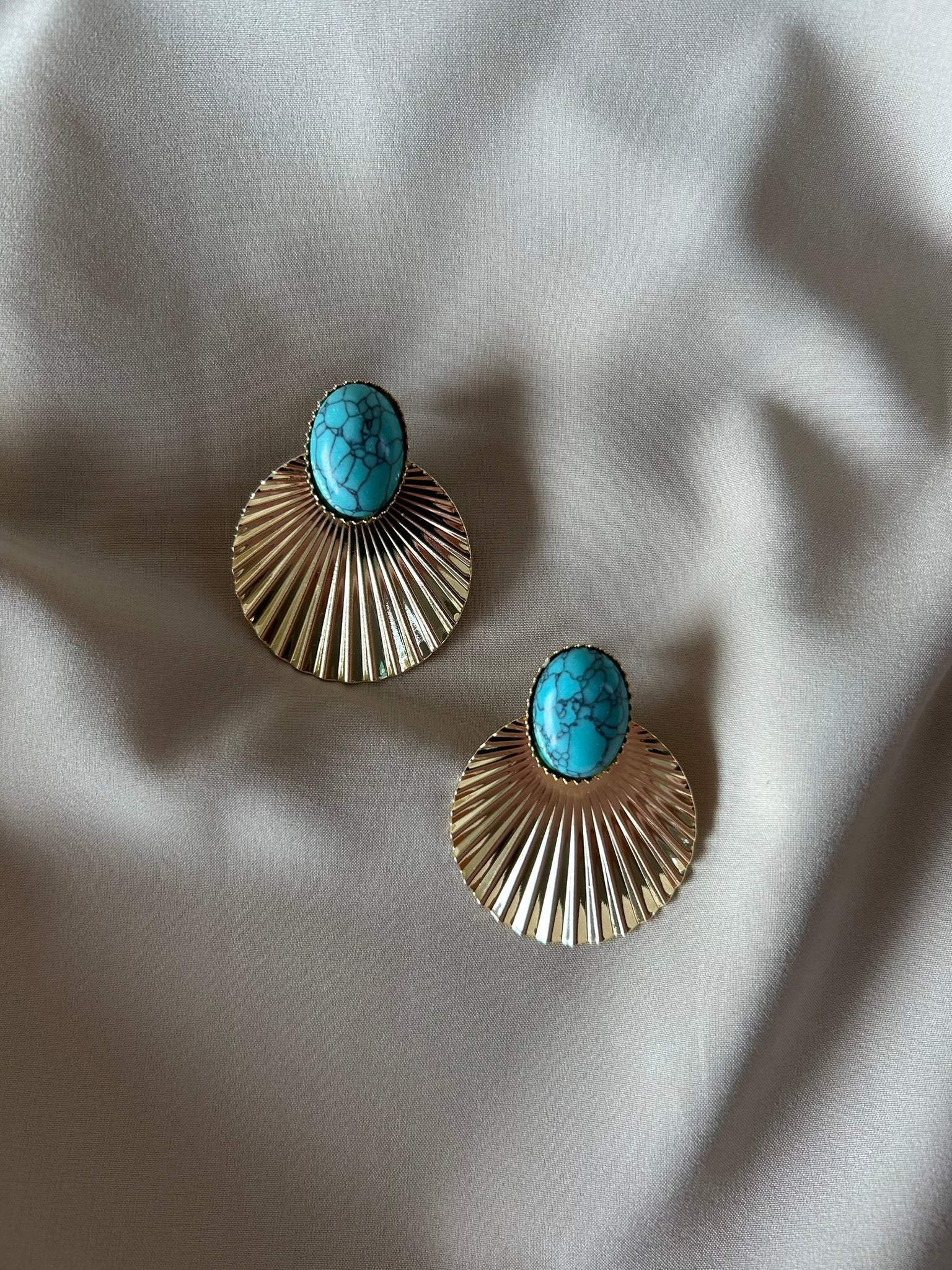 Pendientes Selene turquesa 2