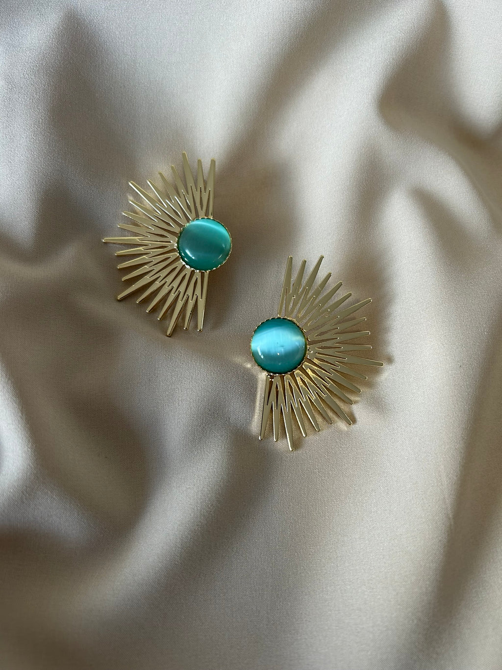 Pendientes Solene turquesa