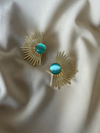 Pendientes Solene turquesa