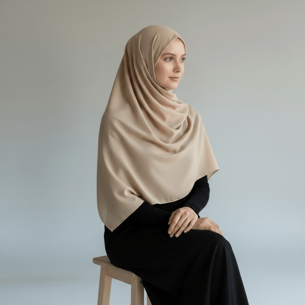 Hijab Monaco Relax Beige arena 3