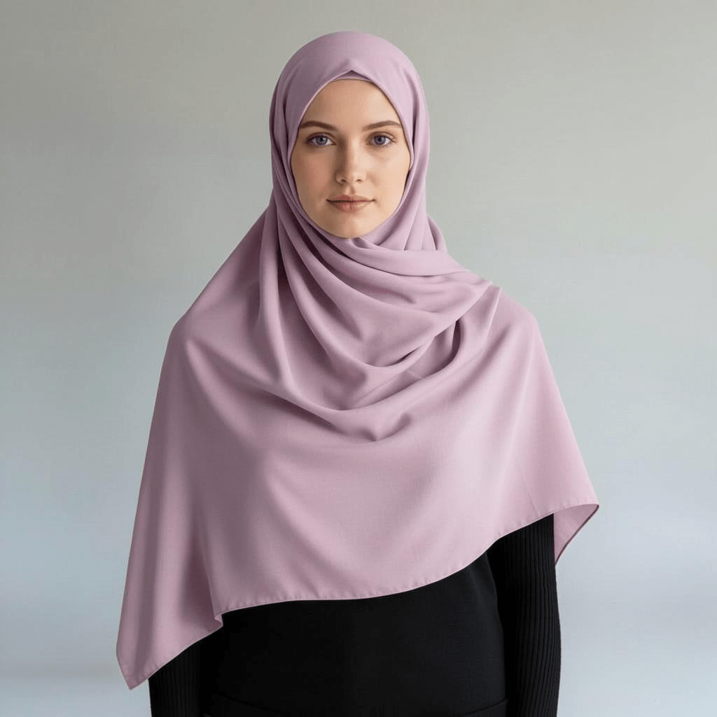 Hijab Monaco Relax Rosa Malva 1