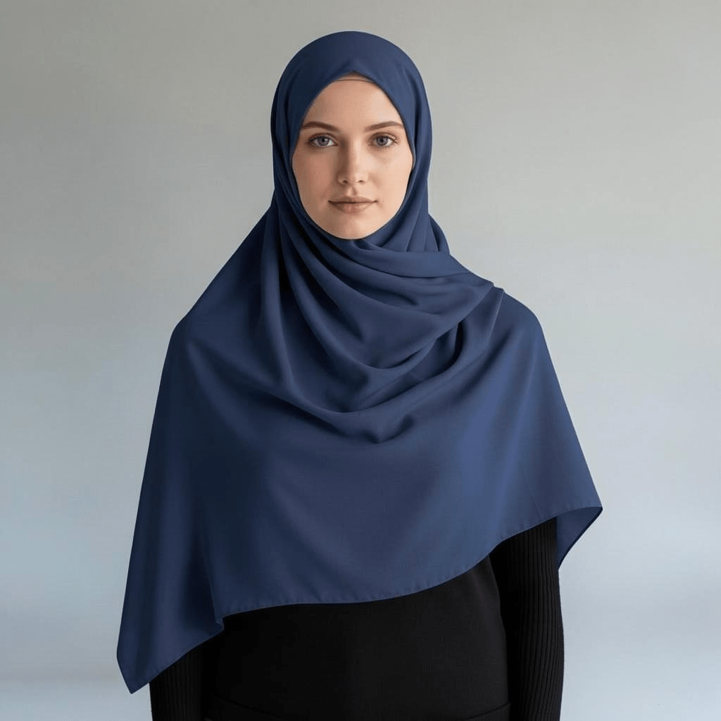 Hijab Monaco Relax Azul Marino 1