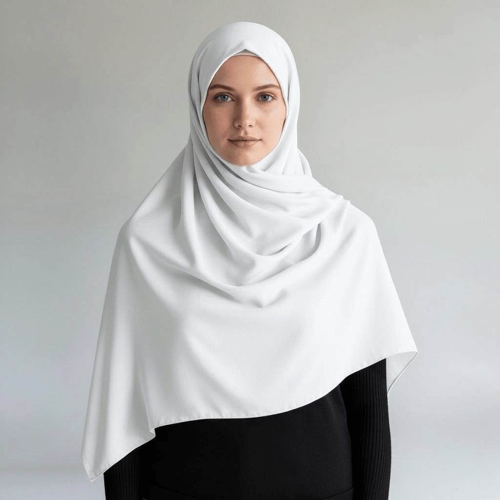 Hijab Monaco Relax BLANCO 1