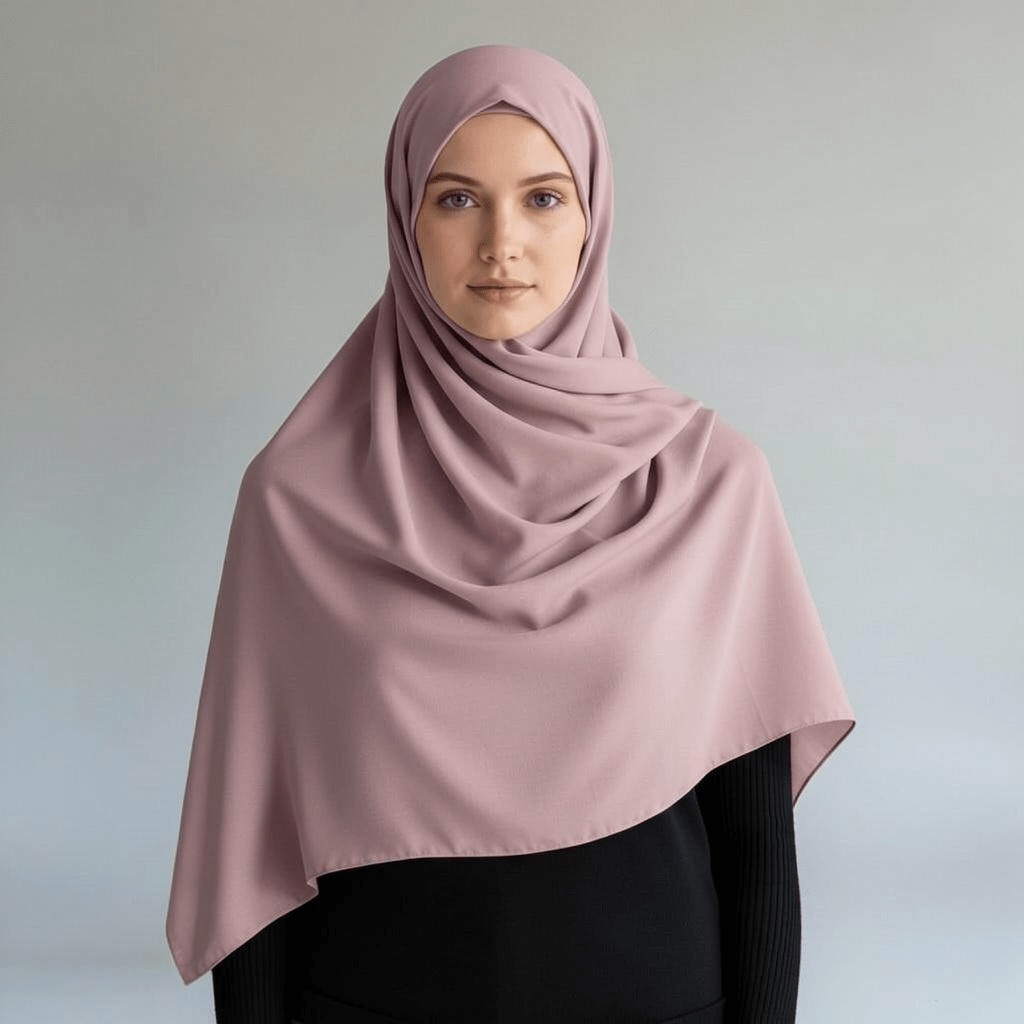 Hijab Monaco Relax Rosa Viejo 1