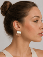 Pendientes Duna Dorado 2