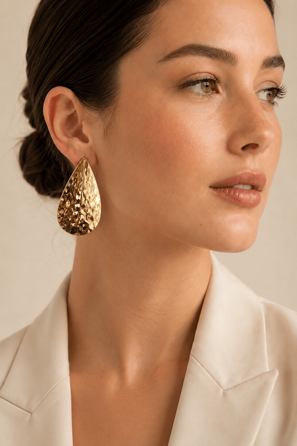 Pendientes Éloise dorado